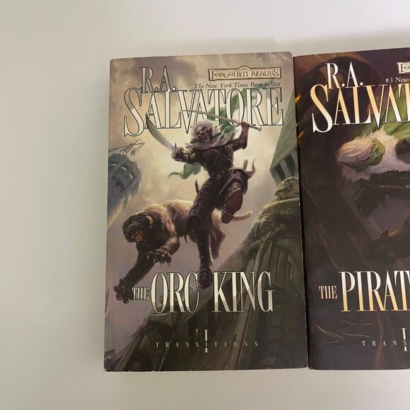 R.A. Salvatore | Transitions Trilogy (Forgotten Realms - Dungeons & Dragons)📚 P - Picture 3 of 7